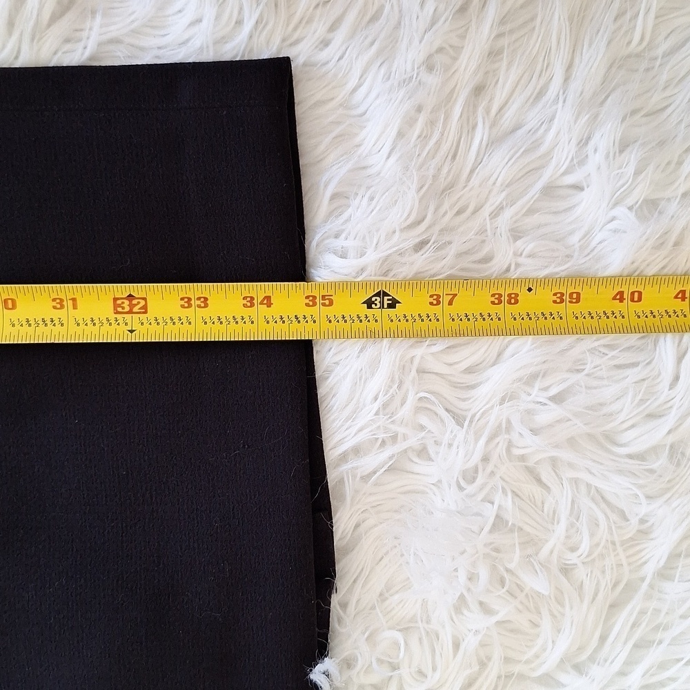 LOFT Black Polka Dot Layered Sheath Dress - Picture 13 of 14